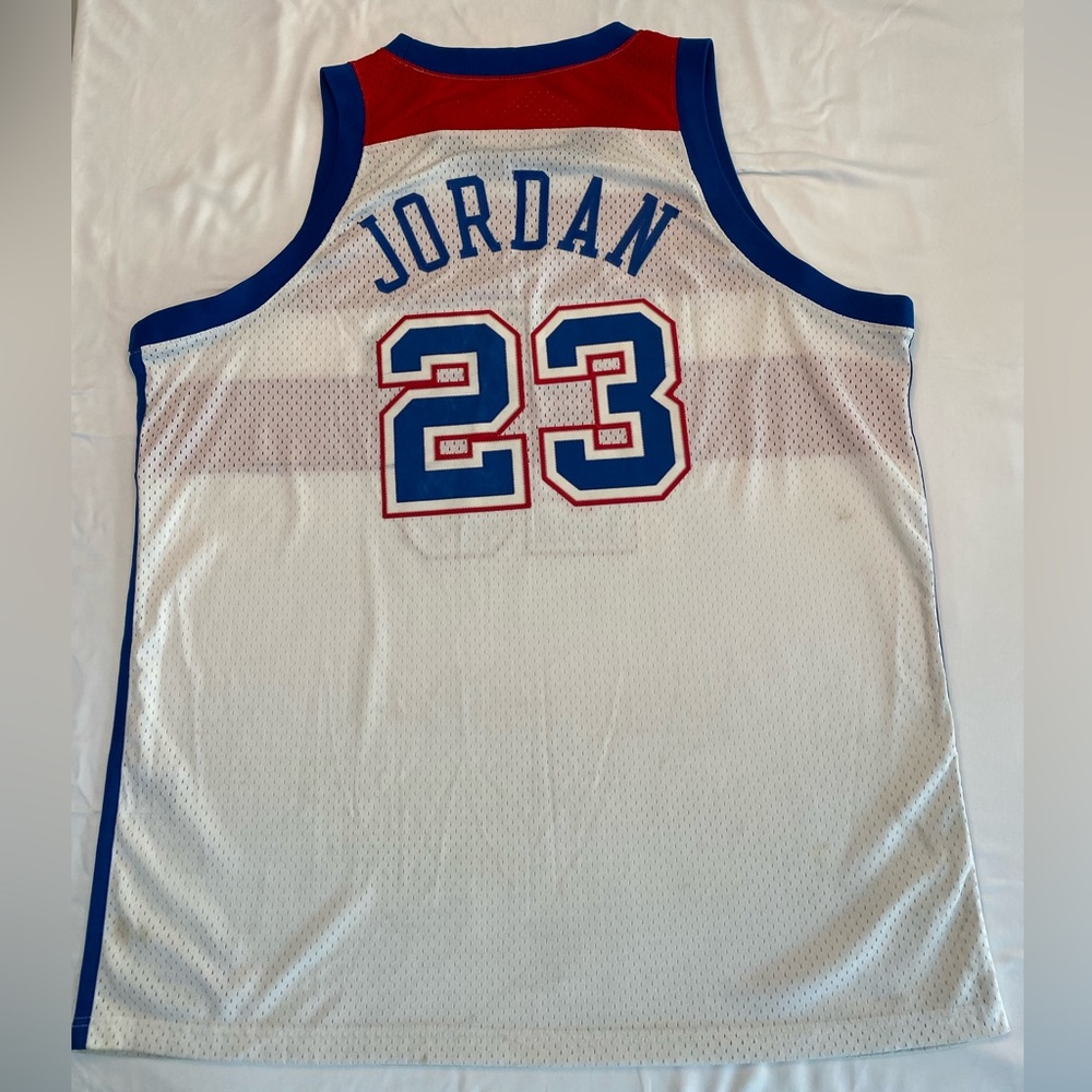 Vtg Nike Washington Bullets Jordan Jersey